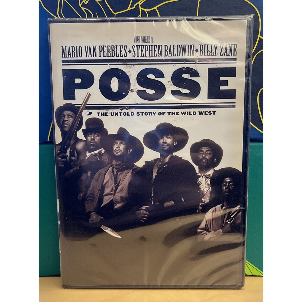 Posse - 1993 Movie [New DVD] - Mario Van Peebles, Stephen Baldwin, Billy Zane